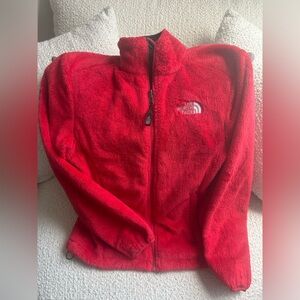 North Face Osito Jacket red small